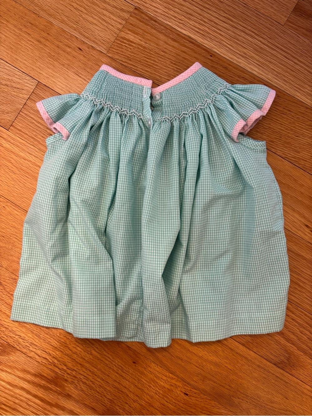 Southern Smocked Company Dress with sheep smocked - Picture 5 of 5